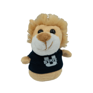 Lion Shortie Plush With U-State Tee